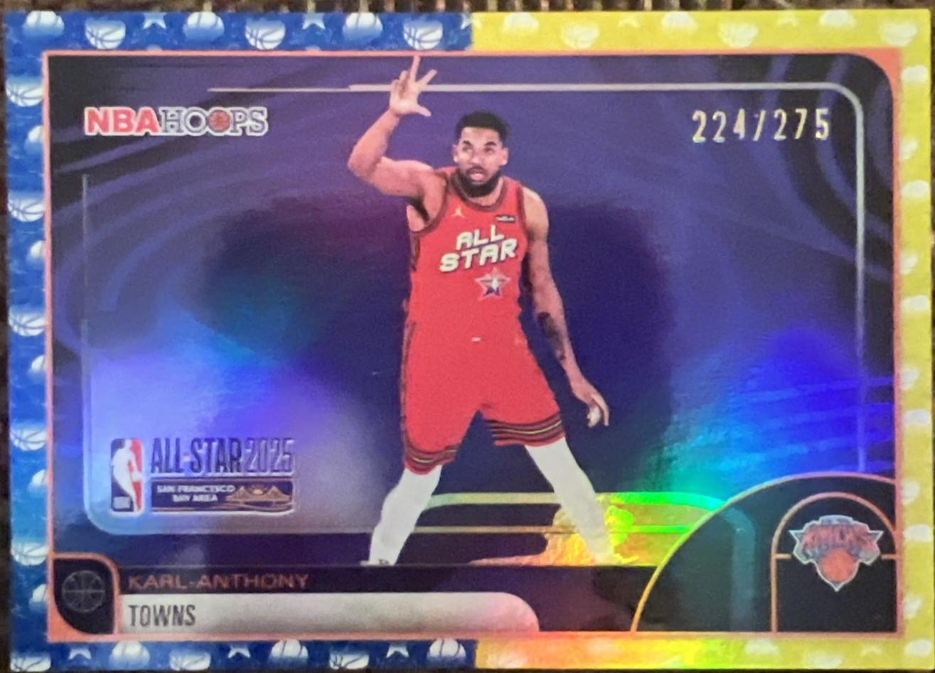 Karl-Anthony Towns [Rainbow Blue Yellow] #292
