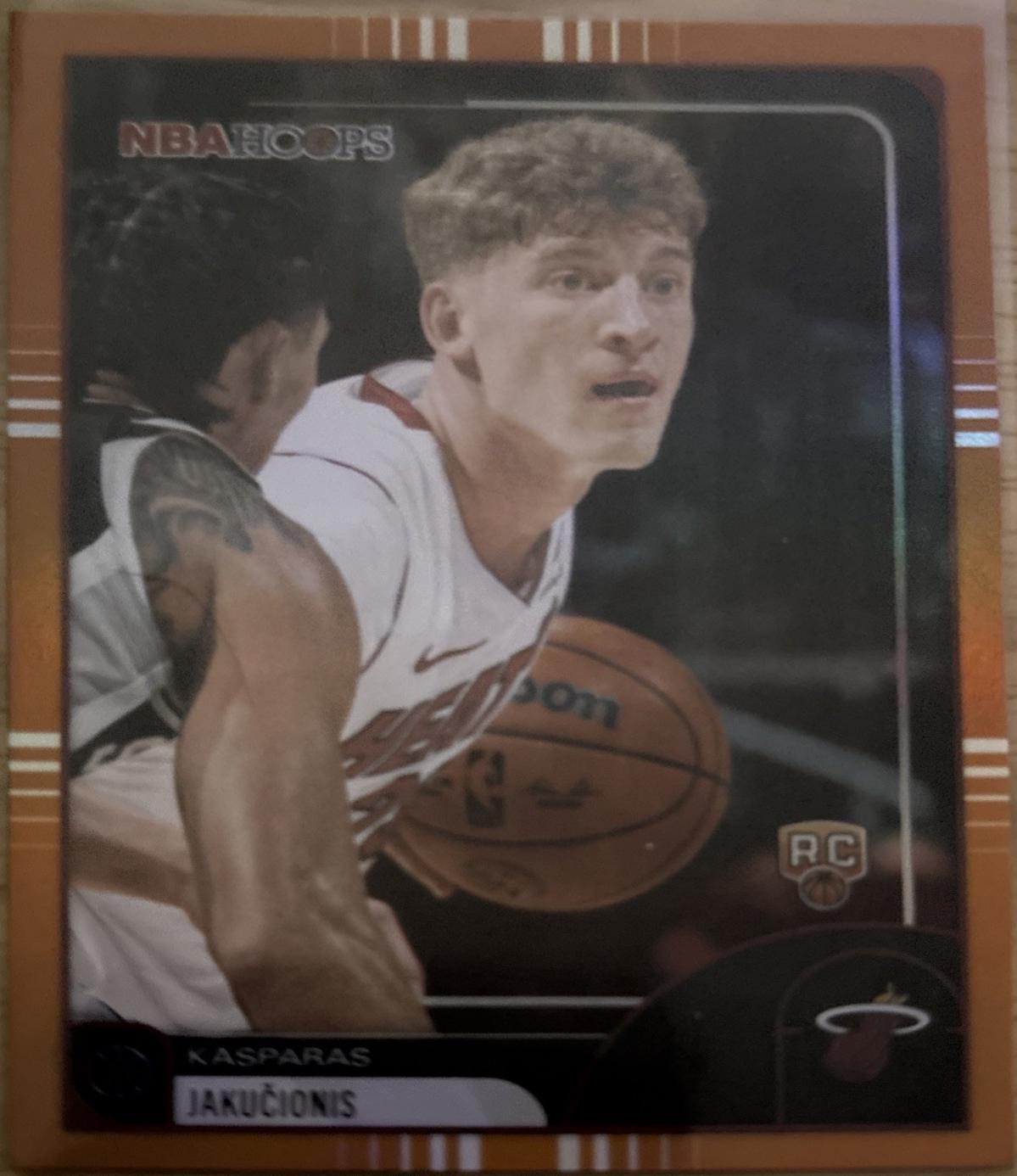 Kasparas Jakucionis [Orange Hoops] #75