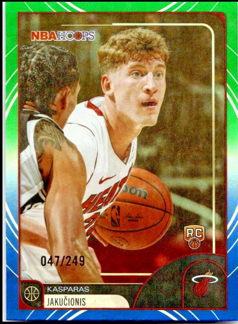 Kasparas Jakucionis [Rainbow Green Blue] #75