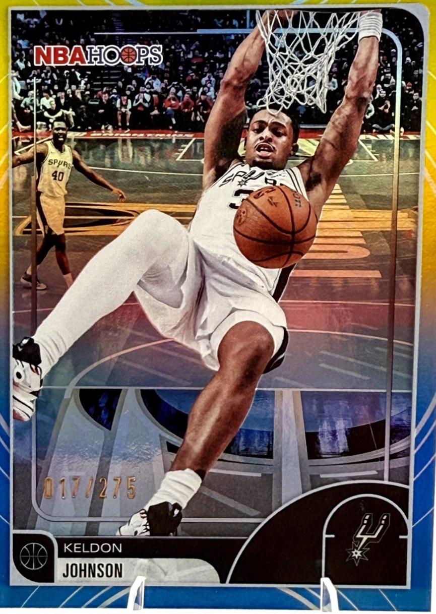 Keldon Johnson [Rainbow Blue Yellow] #23