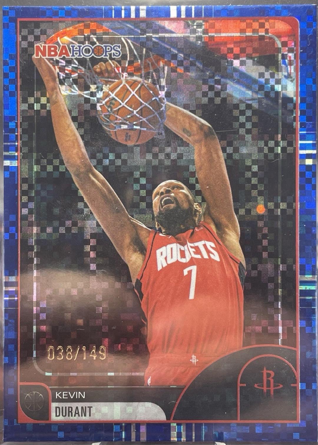 Kevin Durant [Pixel Burst Blue] #221