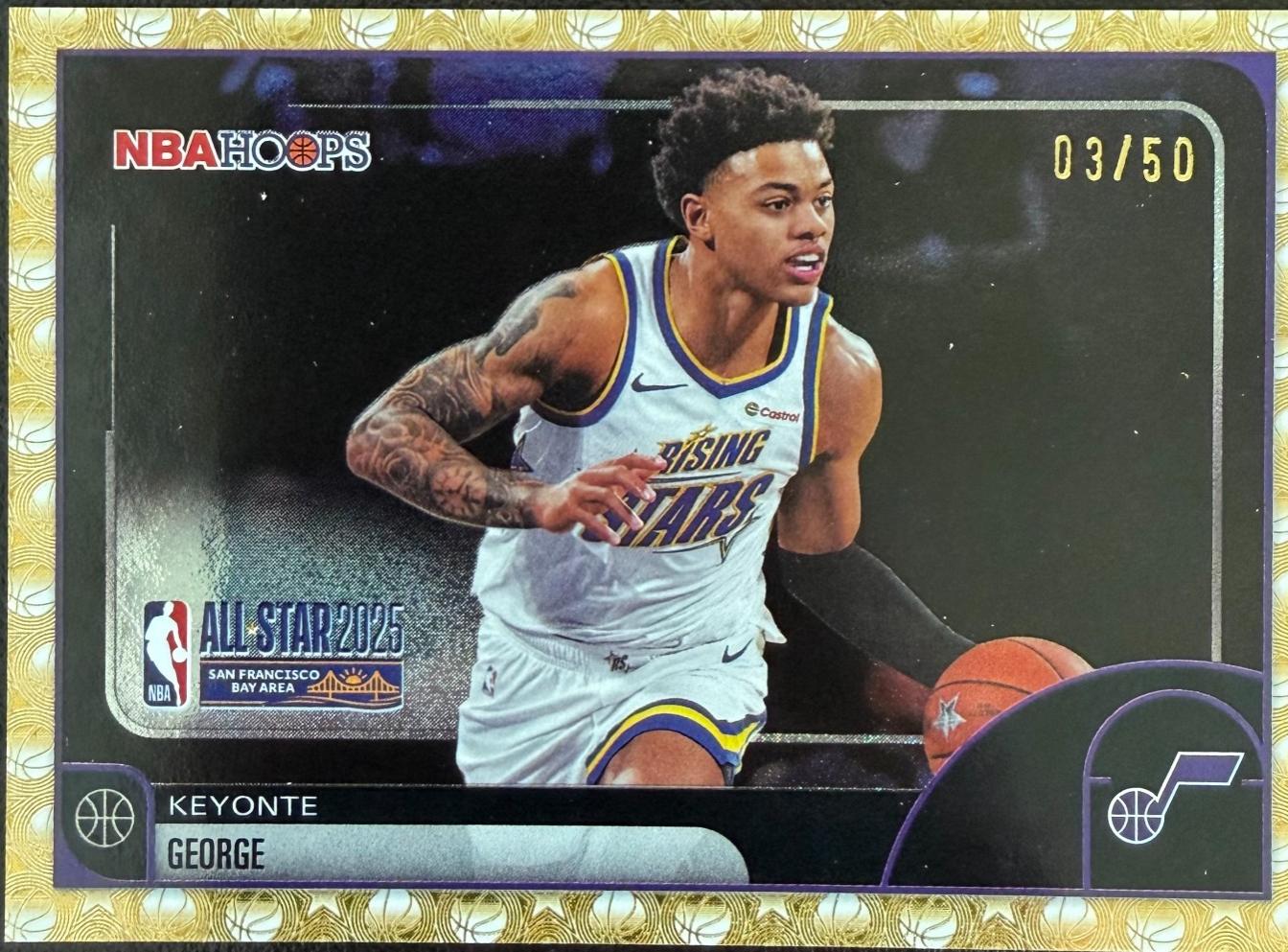 Keyonte George [Pixel Burst Gold] #299