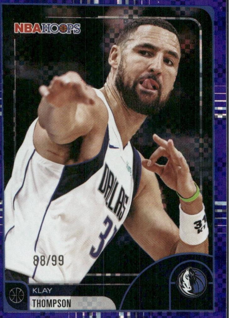 Klay Thompson [Pixel Burst Purple] #104