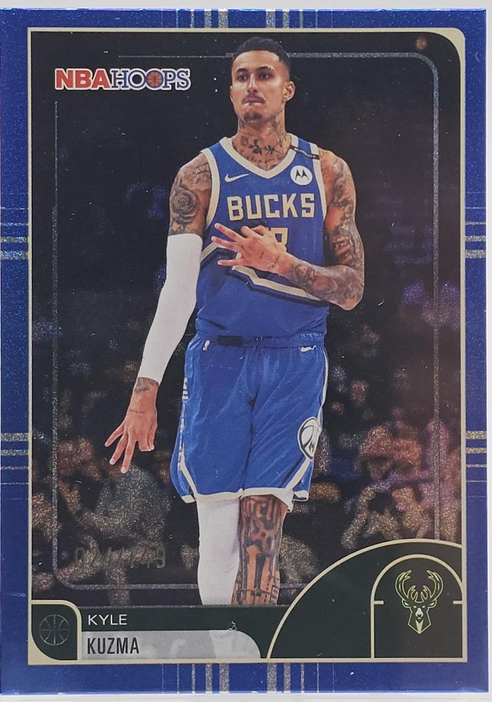 Kyle Kuzma [Pixel Burst Blue] #184