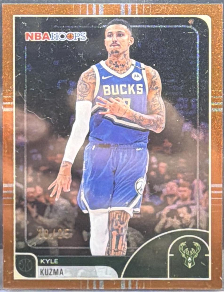 Kyle Kuzma [Pixel Burst Orange] #184