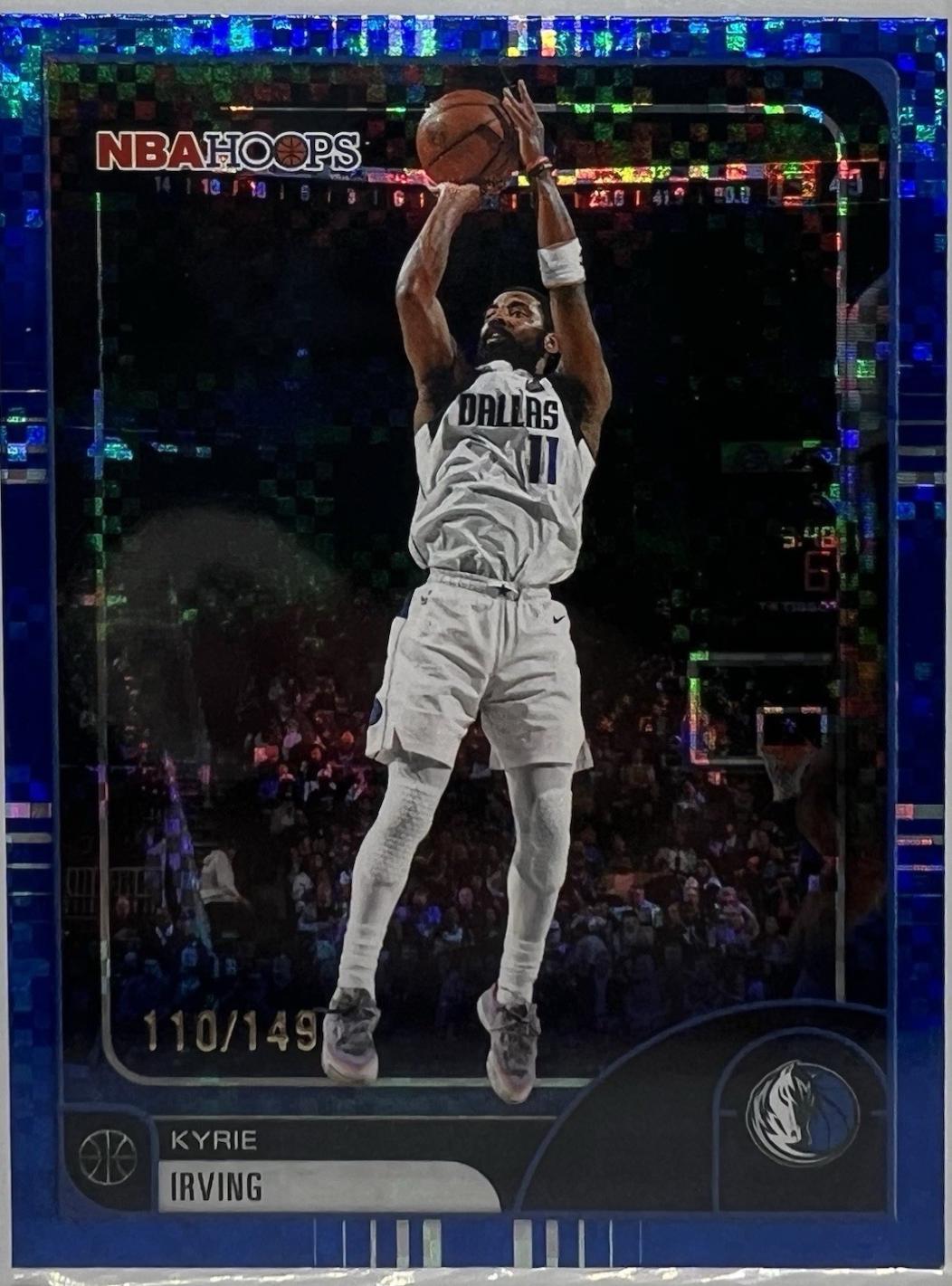 Kyrie Irving [Pixel Burst Blue] #25