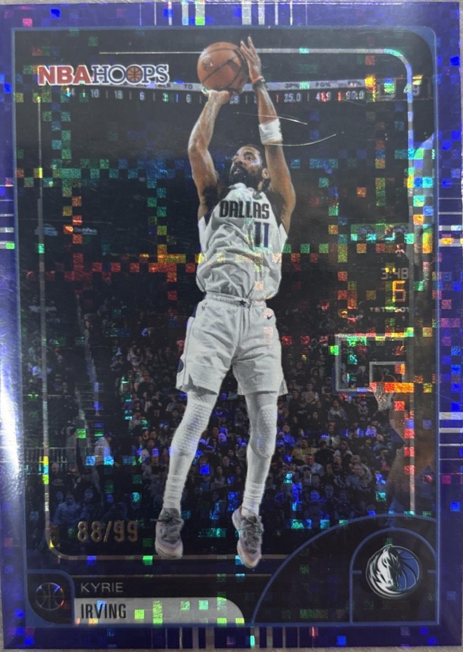 Kyrie Irving [Pixel Burst Purple] #25