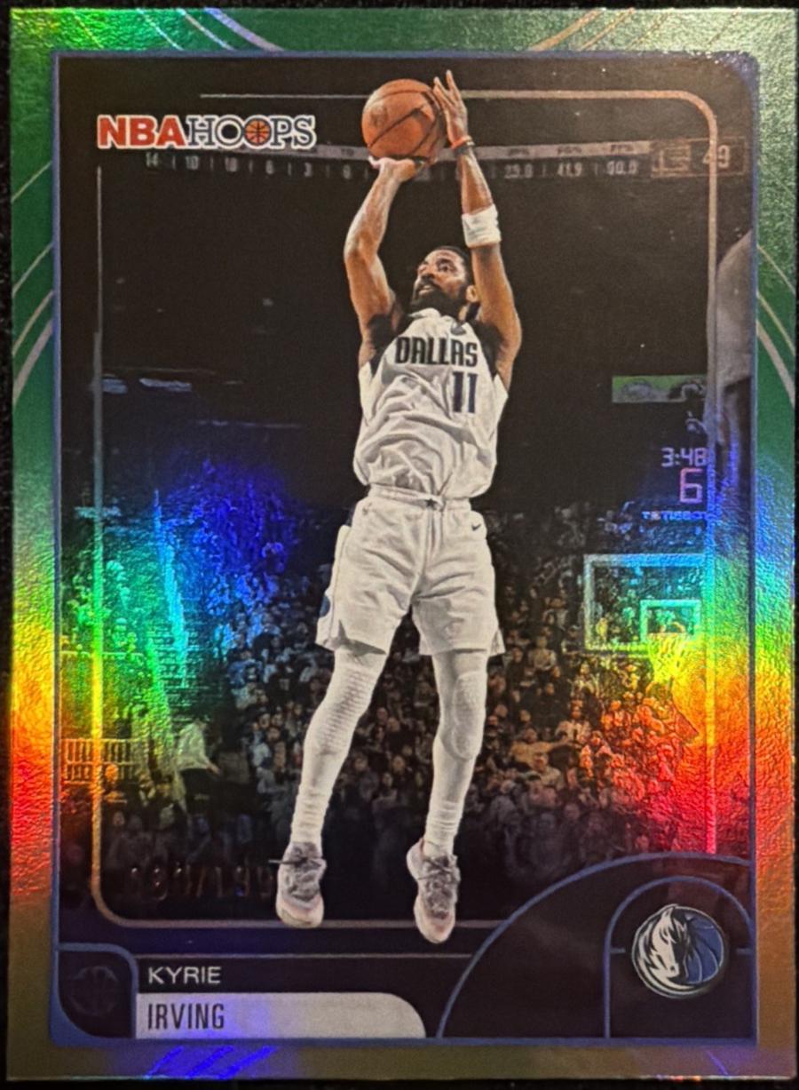 Kyrie Irving [Rainbow Gold Green] #25