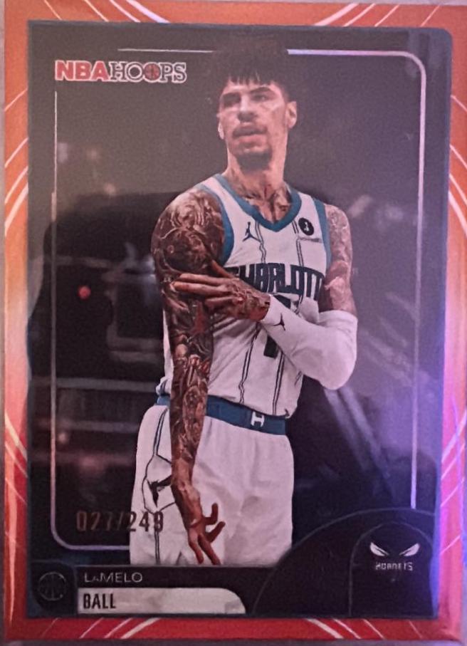 LaMelo Ball [Rainbow Red Orange] #185