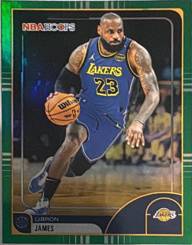 LeBron James [Green Hoops] #84