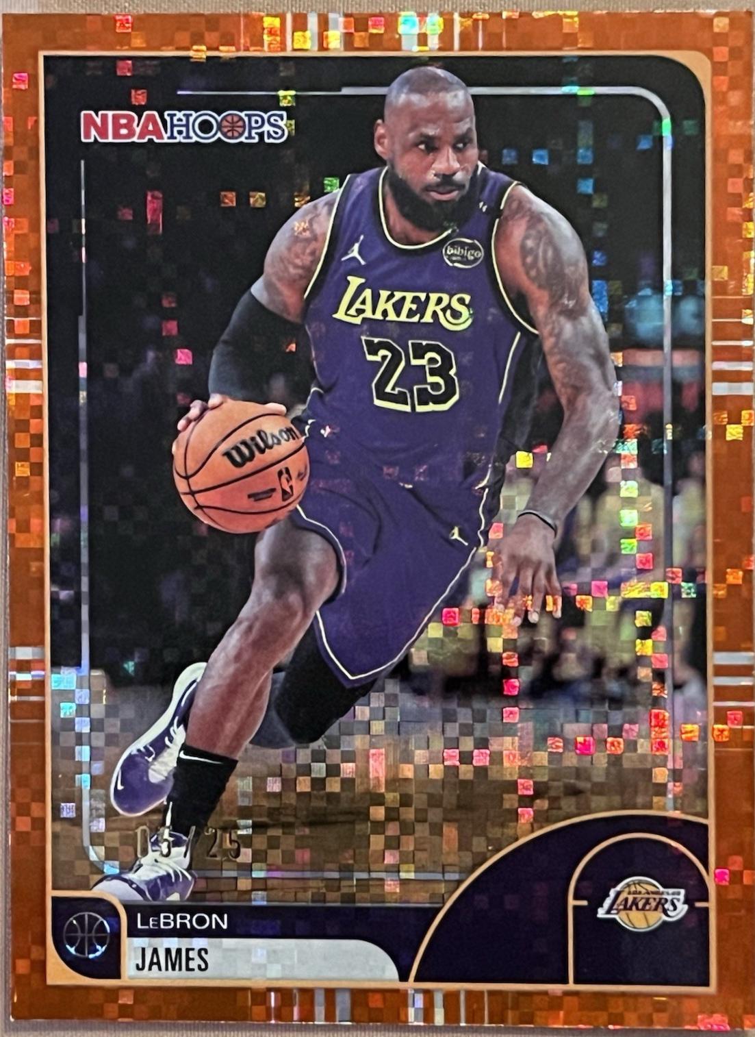 LeBron James [Light Burst Orange] #84