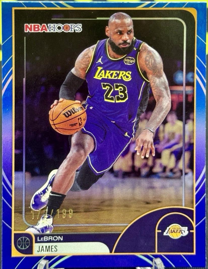 LeBron James [Rainbow Purple Blue] #84