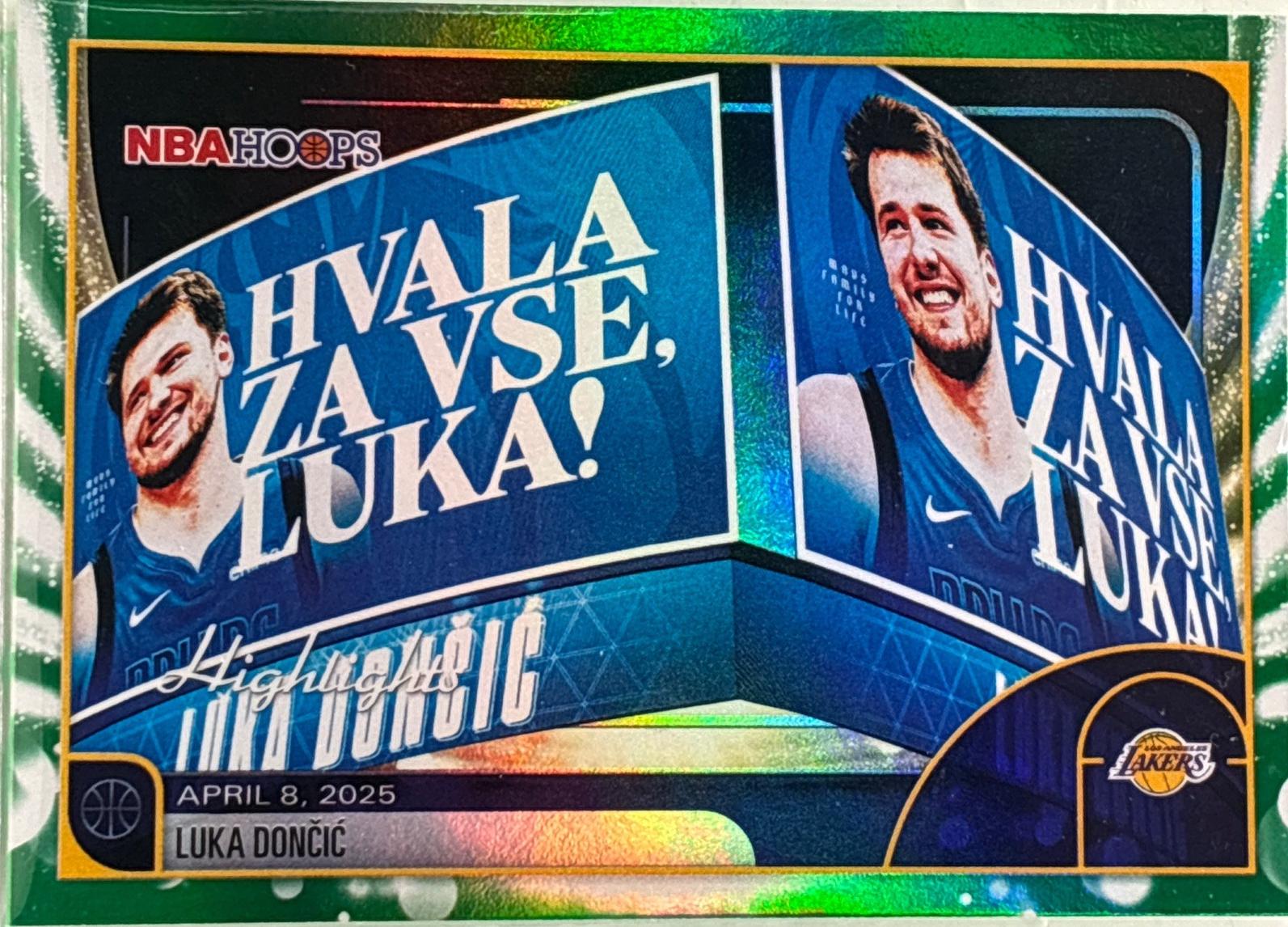 Luka Doncic [Green Hoops] #269