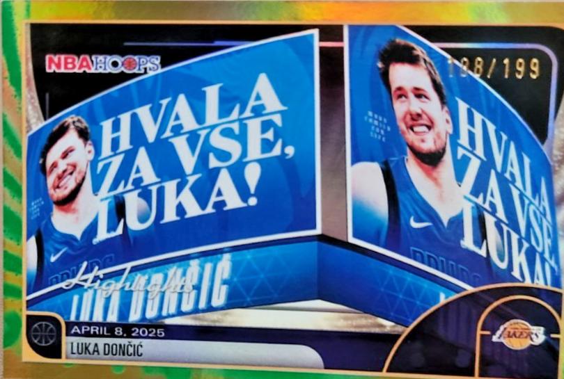 Luka Doncic [Rainbow Gold Green] #269