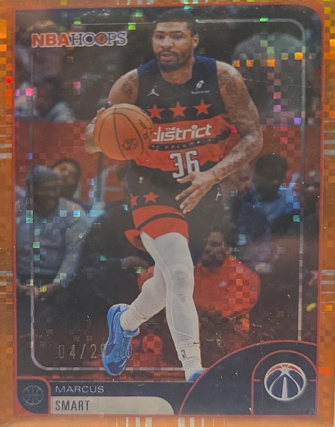 Marcus Smart [Pixel Burst Orange] #22