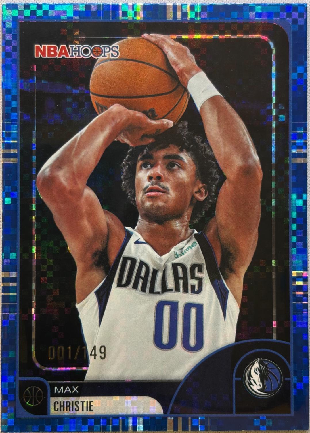 Max Christie [Pixel Burst Blue] #113