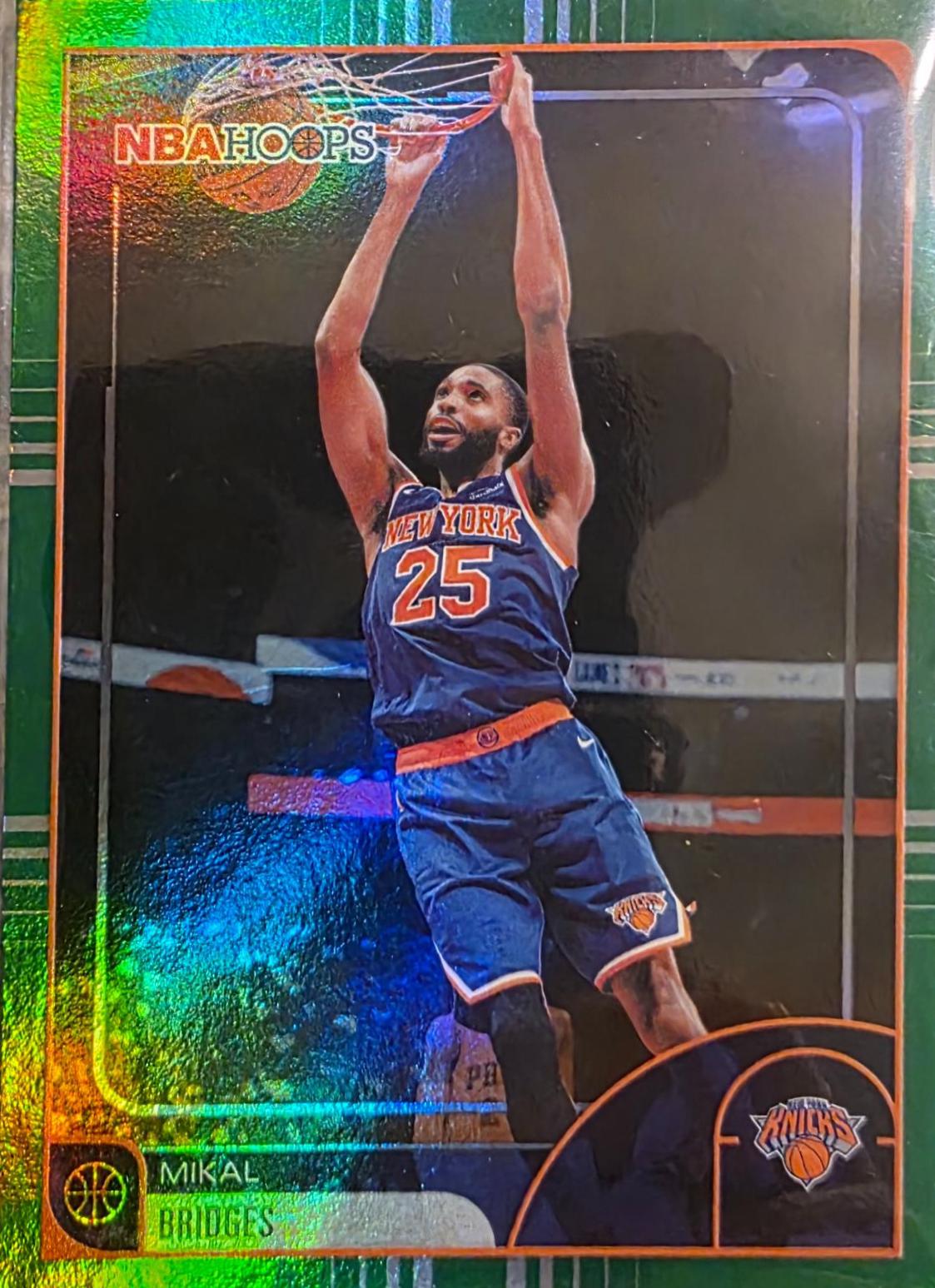 Mikal Bridges [Green Hoops] #100