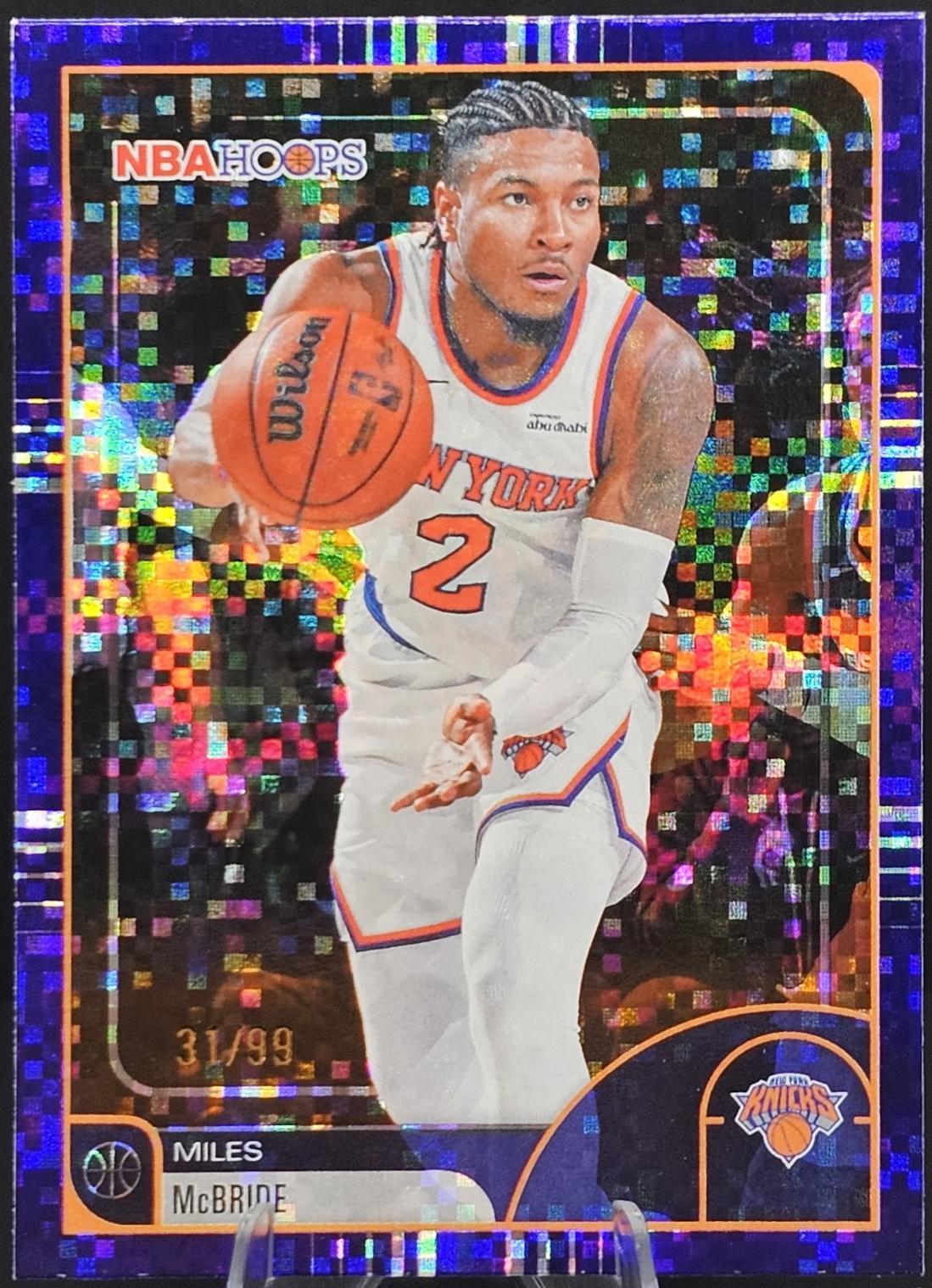Miles McBride [Light Burst Purple] #137