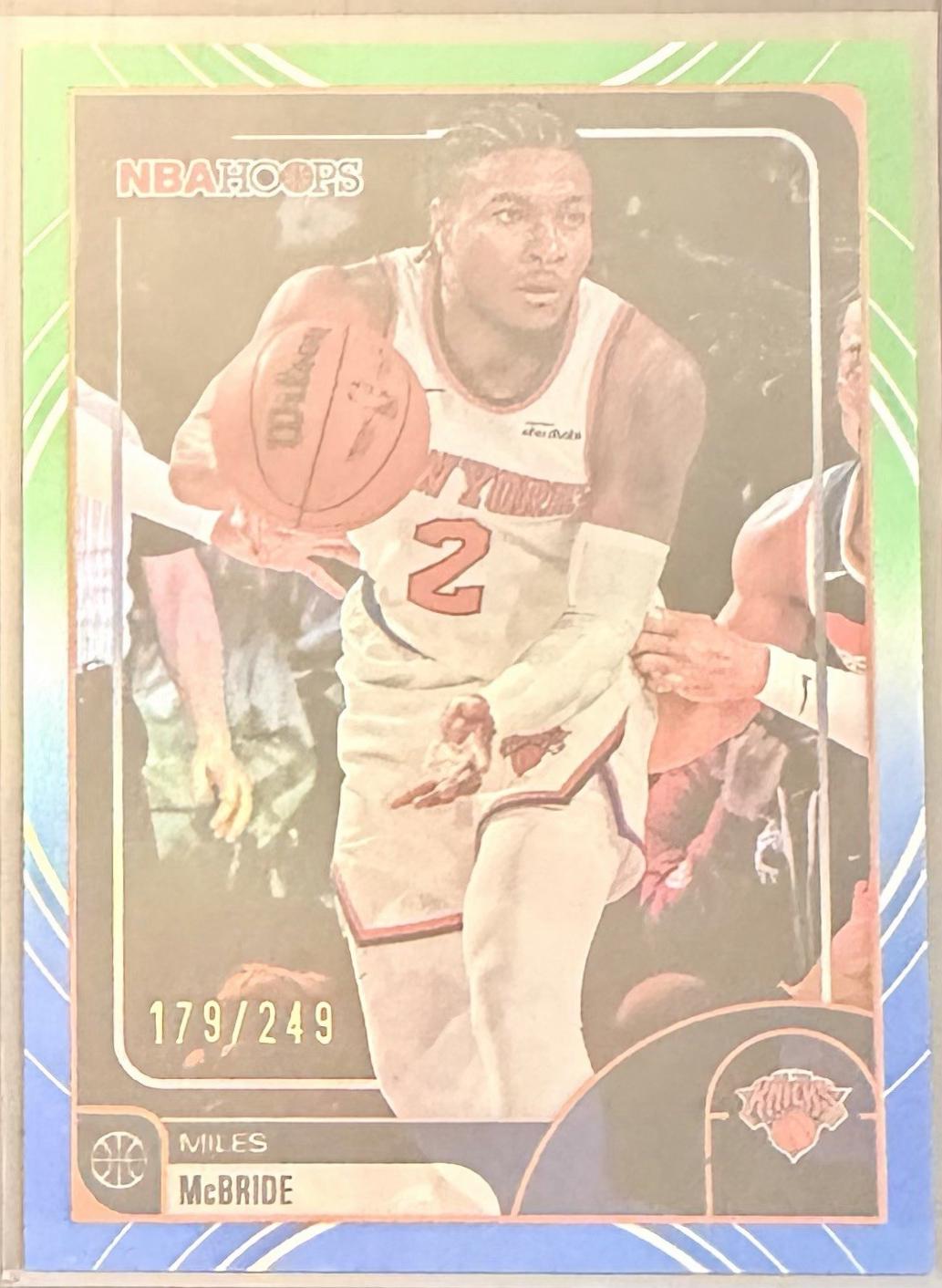 Miles McBride [Rainbow Green Blue] #137