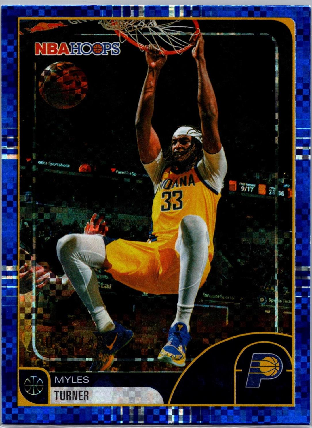 Myles Turner [Pixel Burst Blue] #11