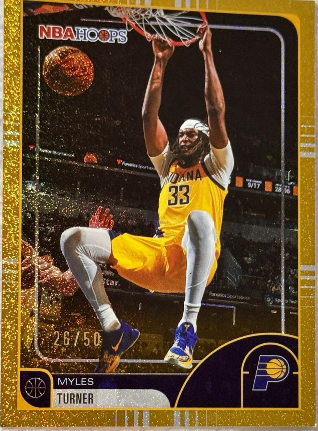 Myles Turner [Pixel Burst Gold] #11