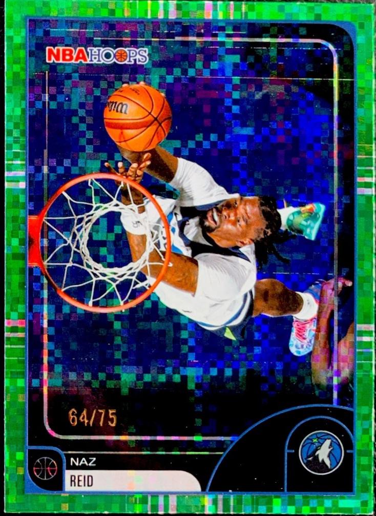 Naz Reid [Pixel Burst Green] #26