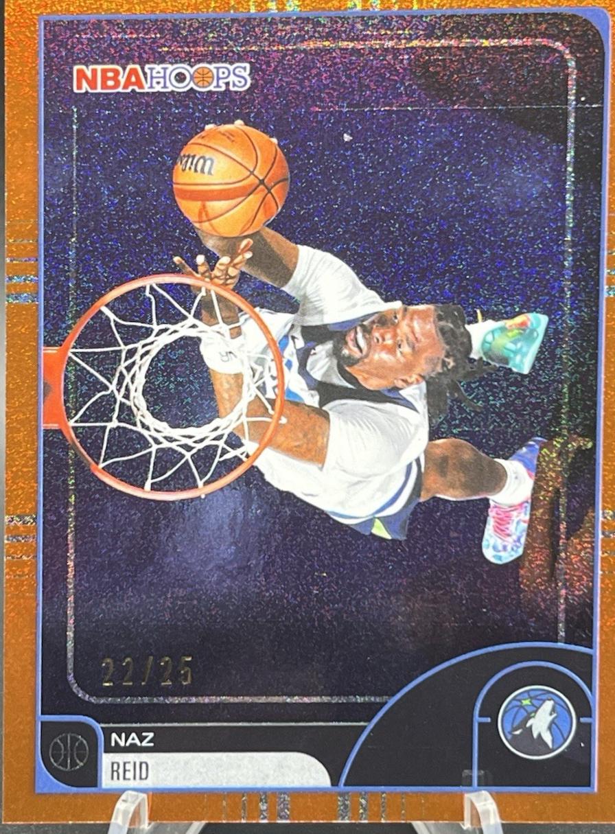 Naz Reid [Pixel Burst Orange] #26