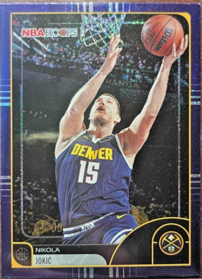 Nikola Jokic [Pixel Burst Purple] #82