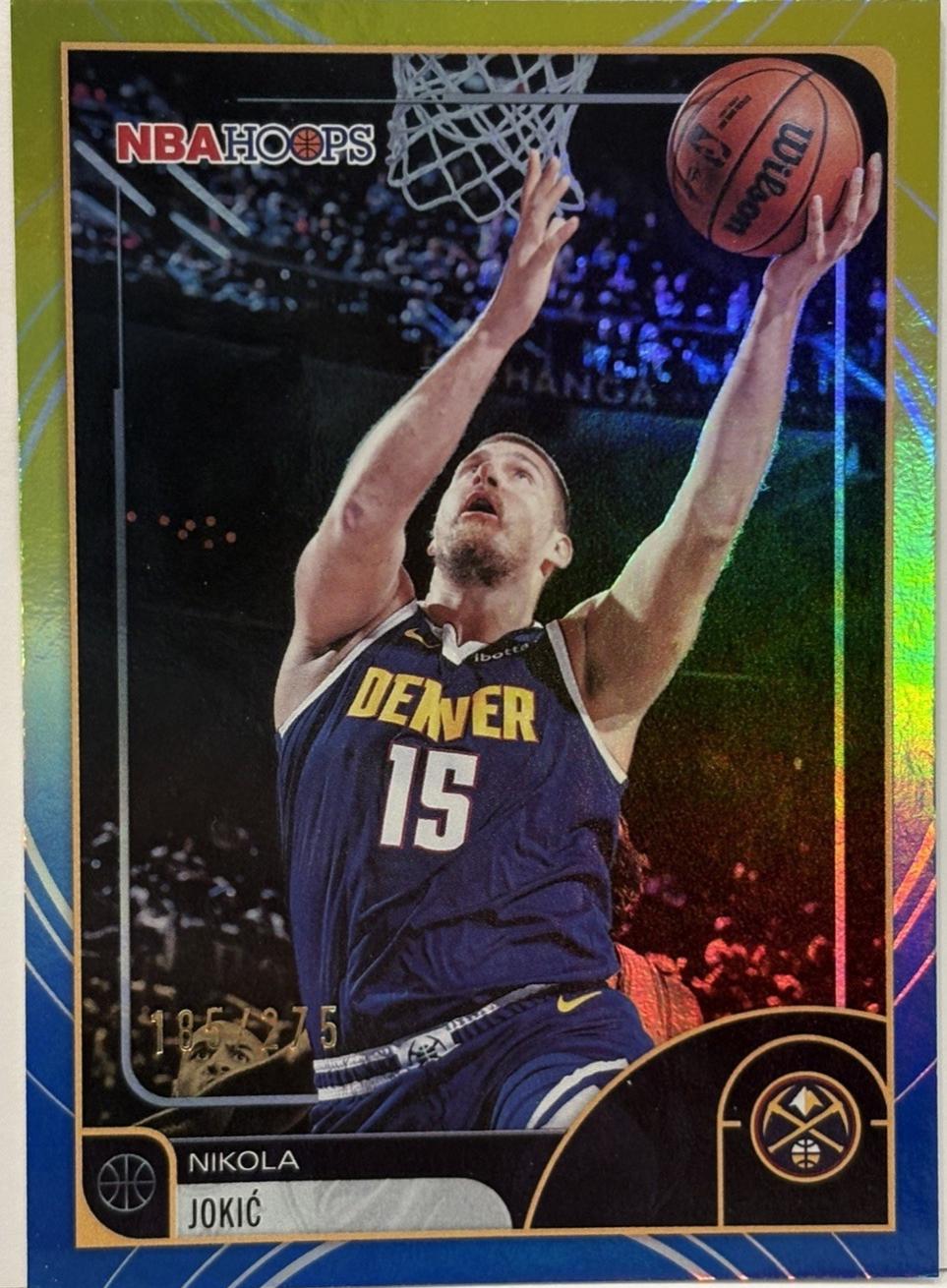 Nikola Jokic [Rainbow Blue Yellow] #82