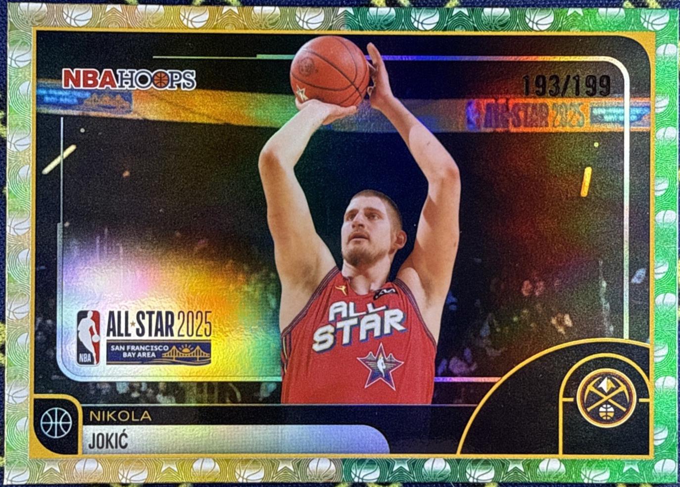 Nikola Jokic [Rainbow Gold Green] #290