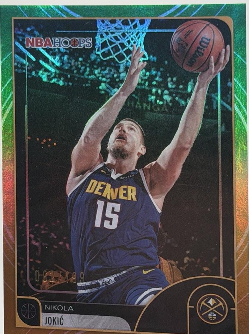 Nikola Jokic [Rainbow Gold Green] #82