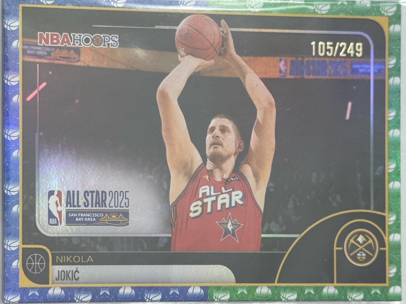 Nikola Jokic [Rainbow Green Blue] #290