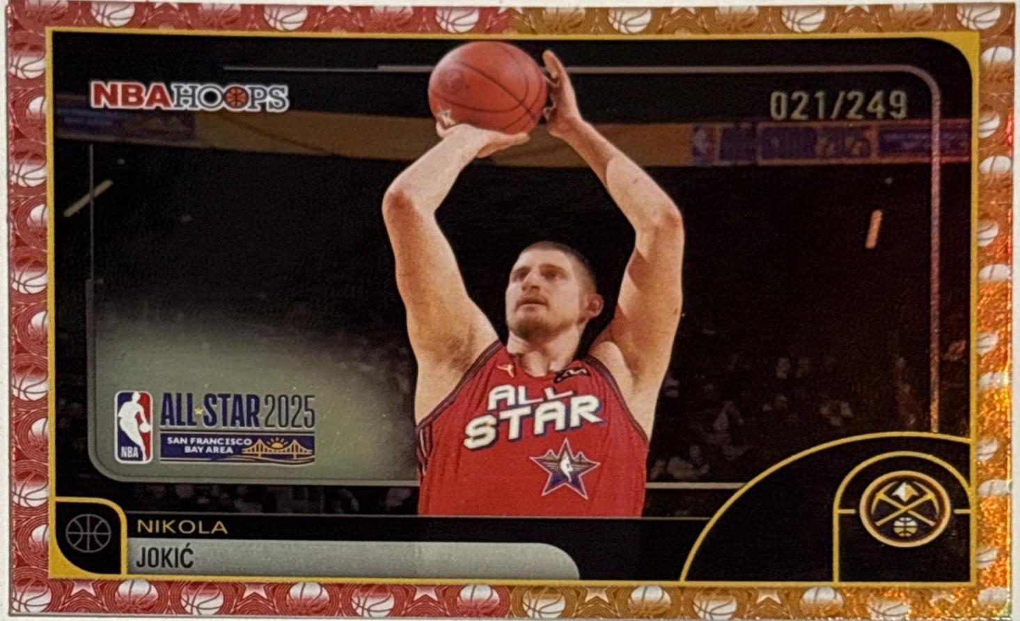 Nikola Jokic [Rainbow Red Orange] #290