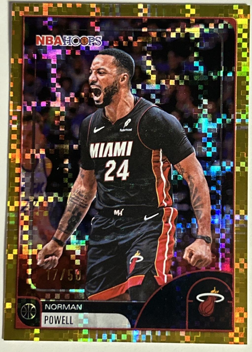 Norman Powell [Pixel Burst Gold] #222