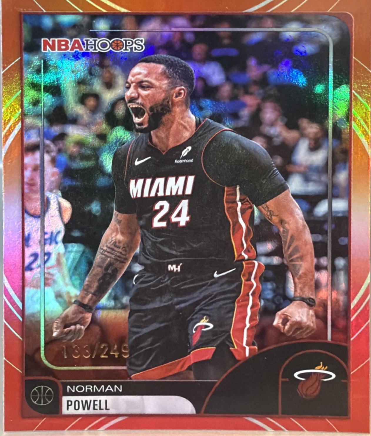 Norman Powell [Rainbow Red Orange] #222