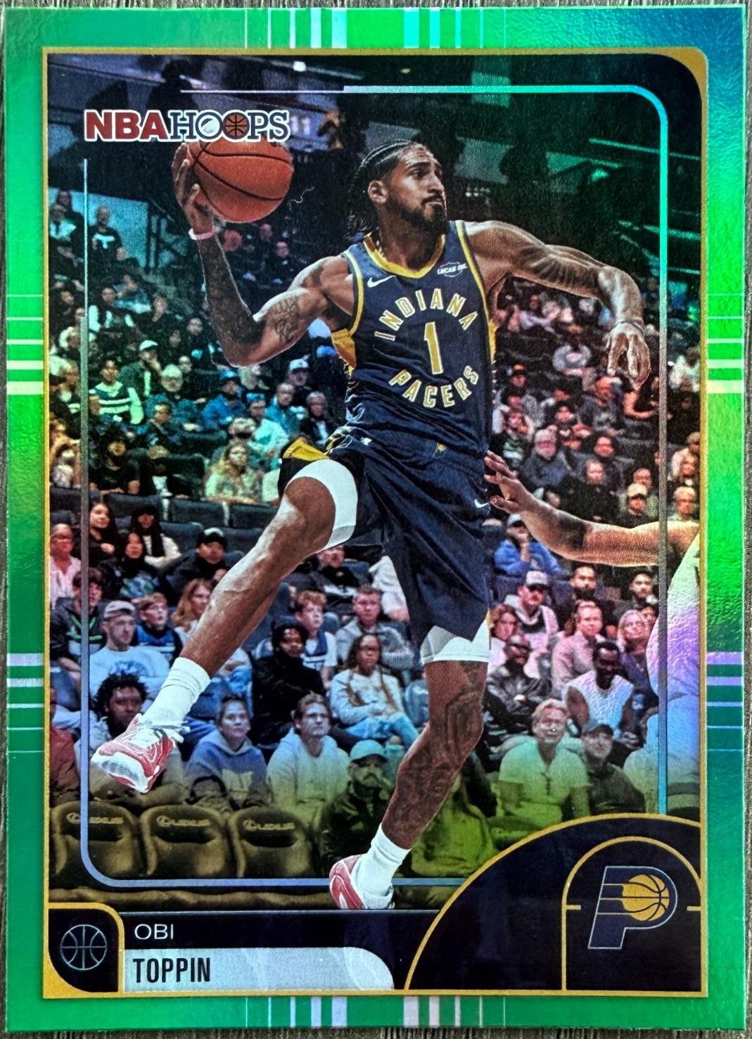 Obi Toppin [Green Hoops] #225