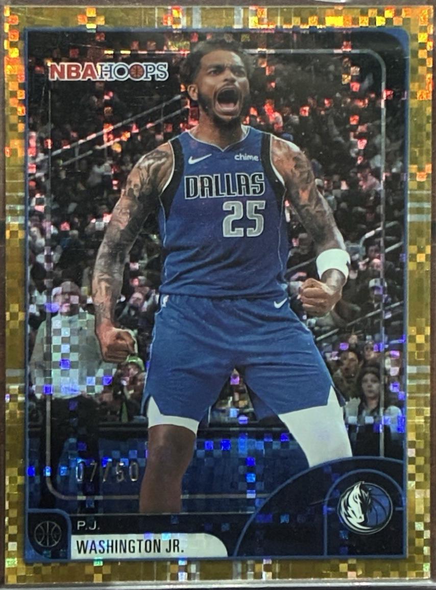 P.J. Washington Jr. [Pixel Burst Gold] #189