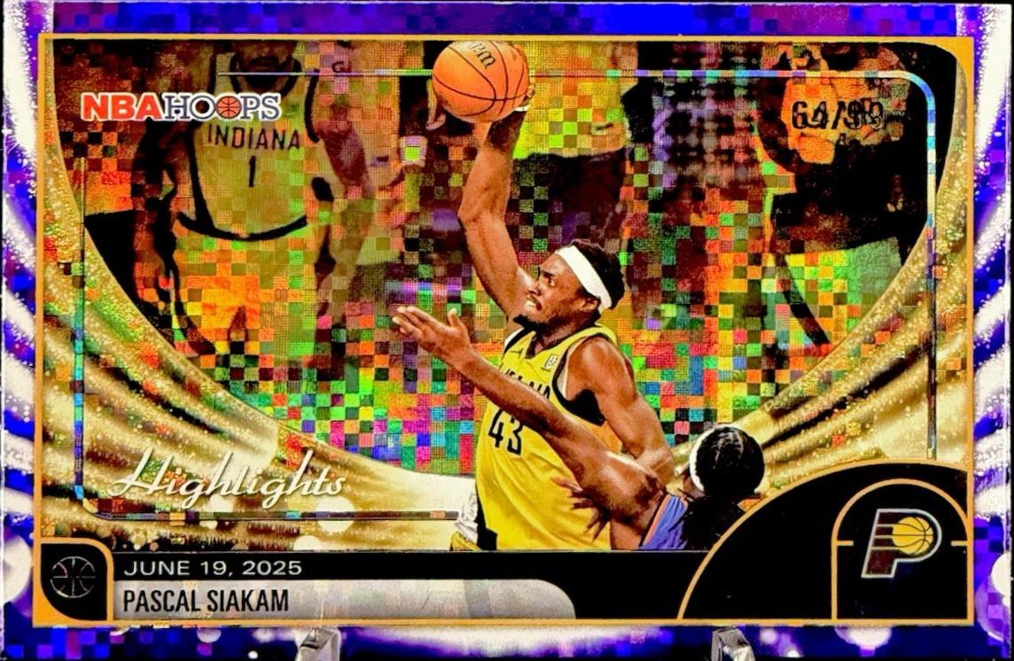 Pascal Siakam [Light Burst Purple] #265