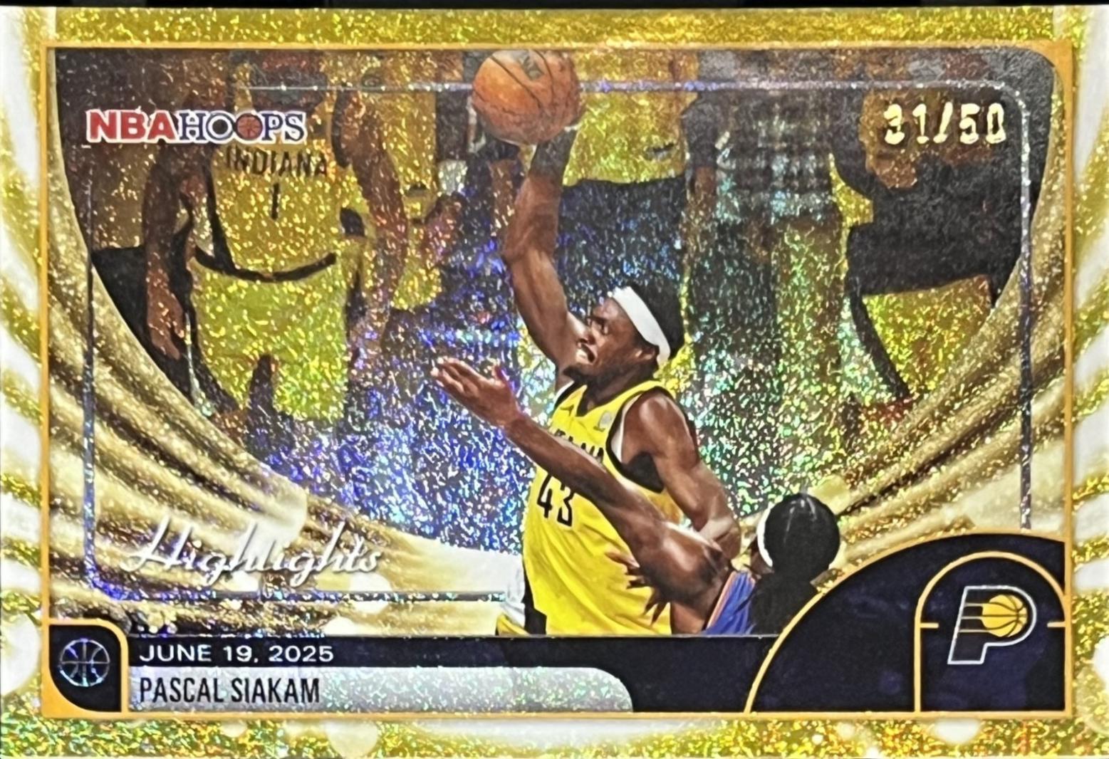 Pascal Siakam [Pixel Burst Gold] #265