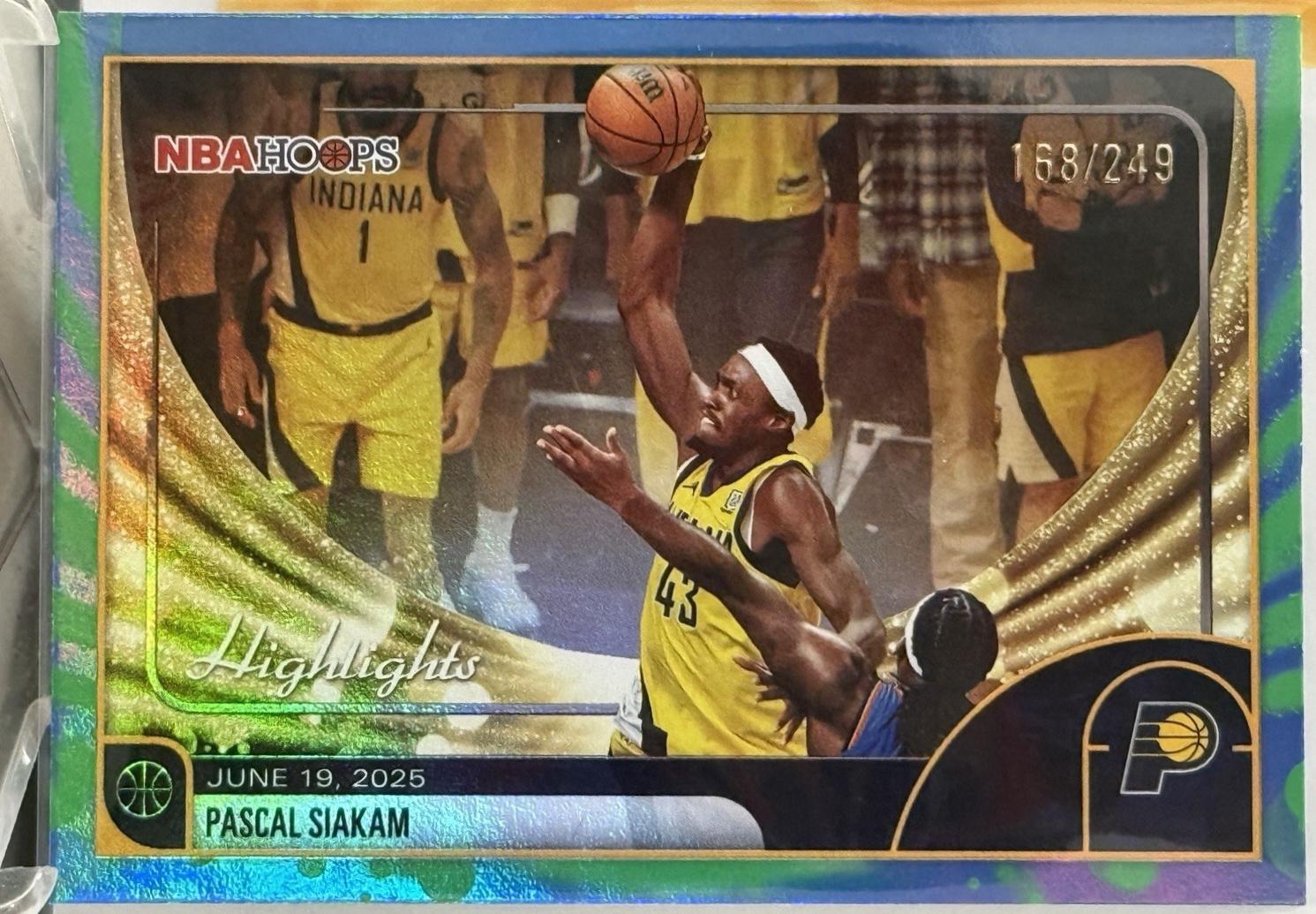 Pascal Siakam [Rainbow Green Blue] #265