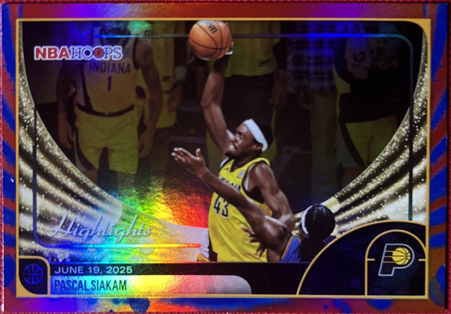 Pascal Siakam [Rainbow Purple Blue] #265
