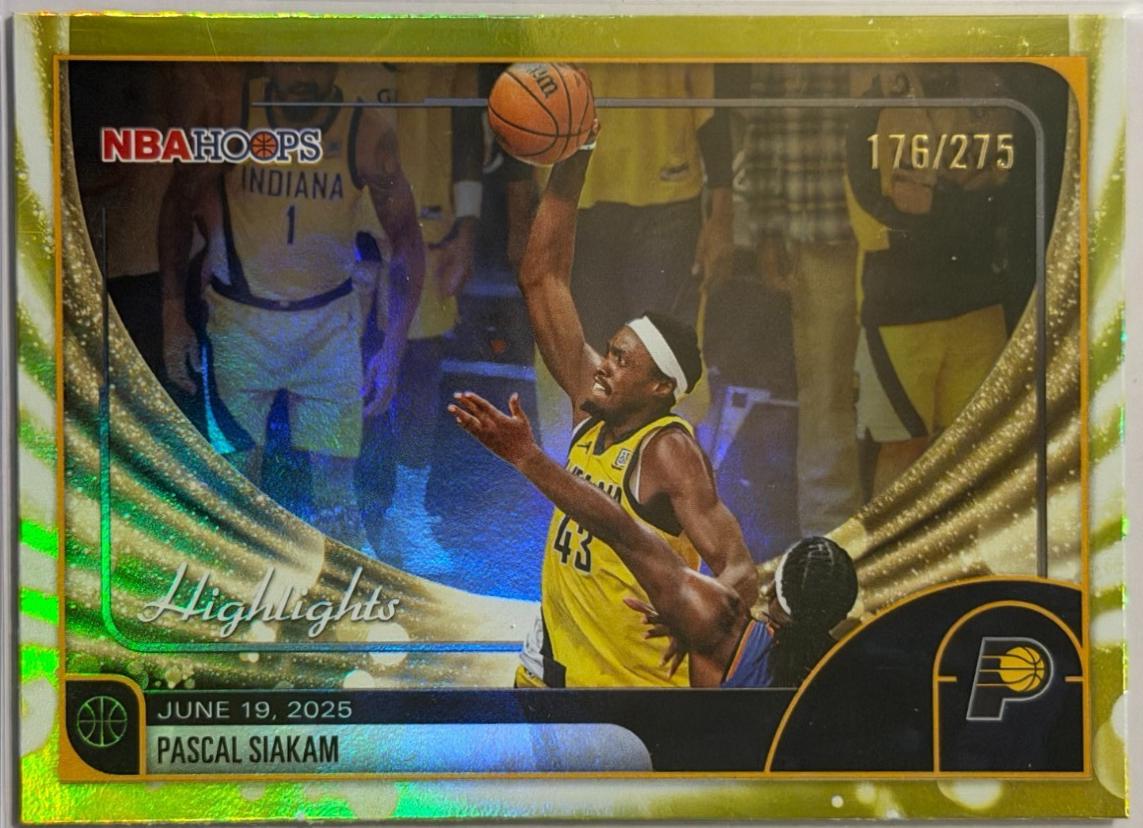 Pascal Siakam [Rainbow Yellow] #265