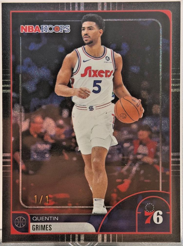 Quentin Grimes [Pixel Burst Black] #54