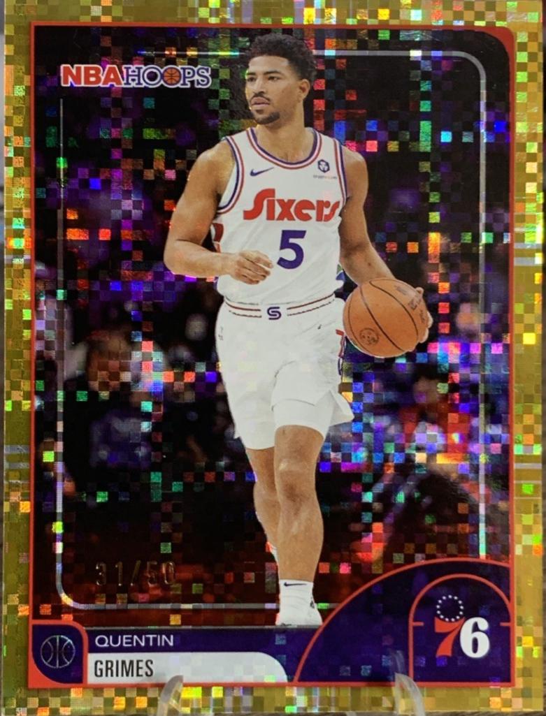 Quentin Grimes [Pixel Burst Gold] #54