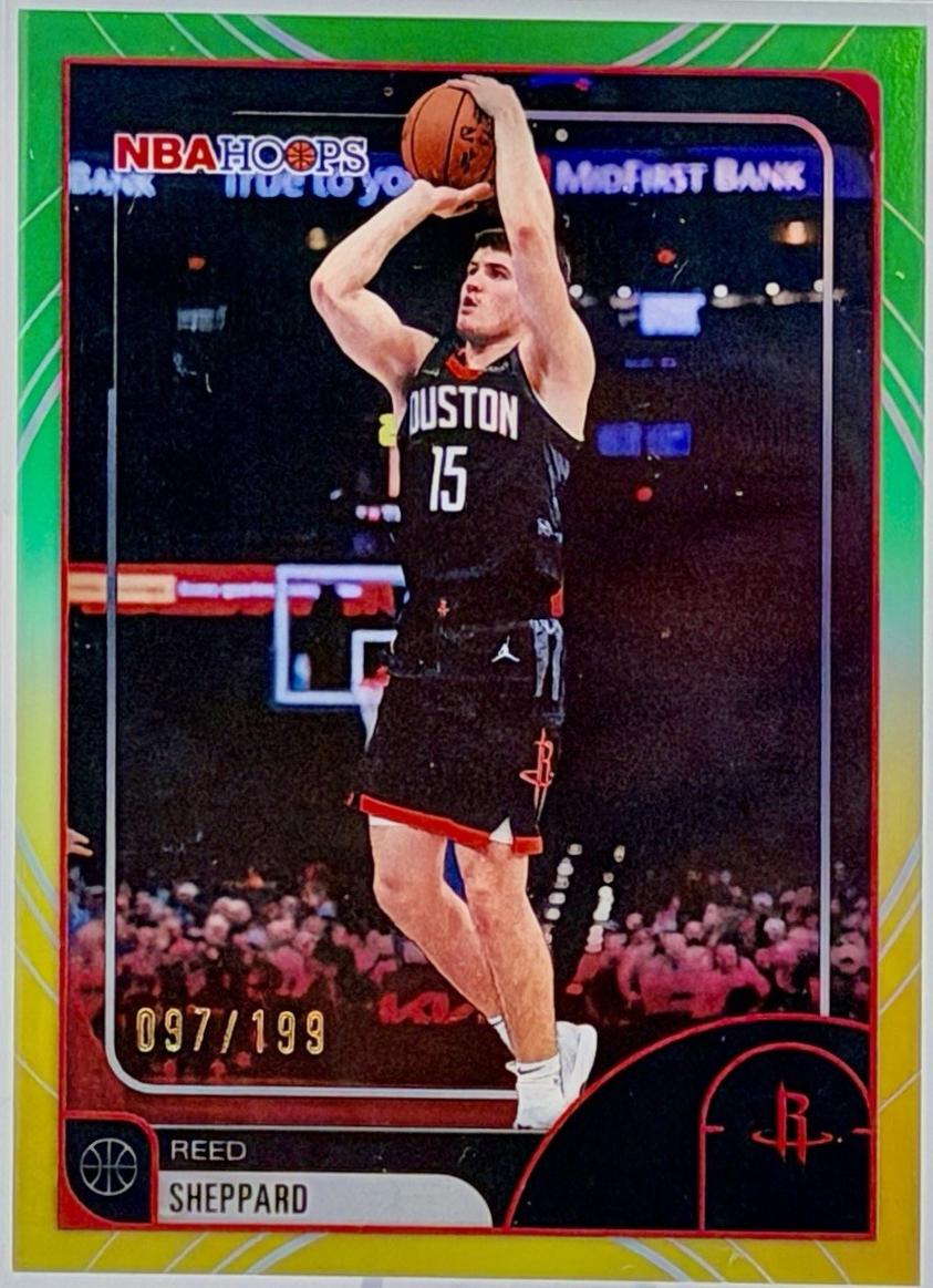 Reed Sheppard [Rainbow Gold Green] #43