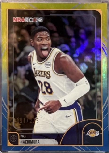 Rui Hachimura [Rainbow Blue Yellow] #1