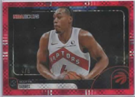 Scottie Barnes [Light Burst Red] #234