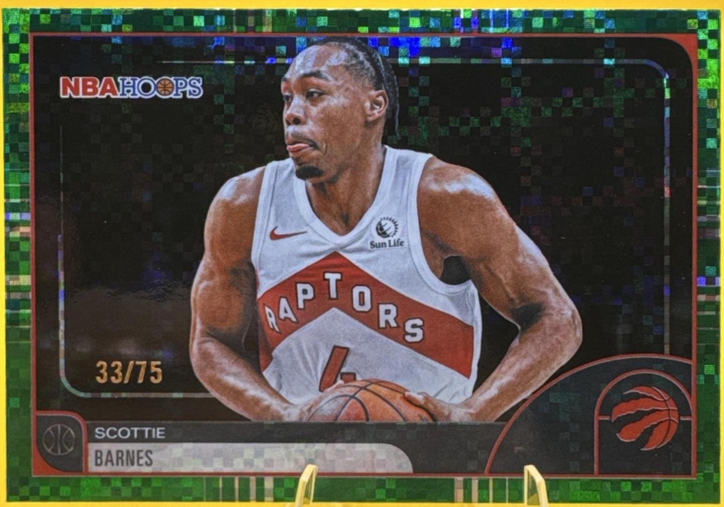 Scottie Barnes [Pixel Burst Green] #234