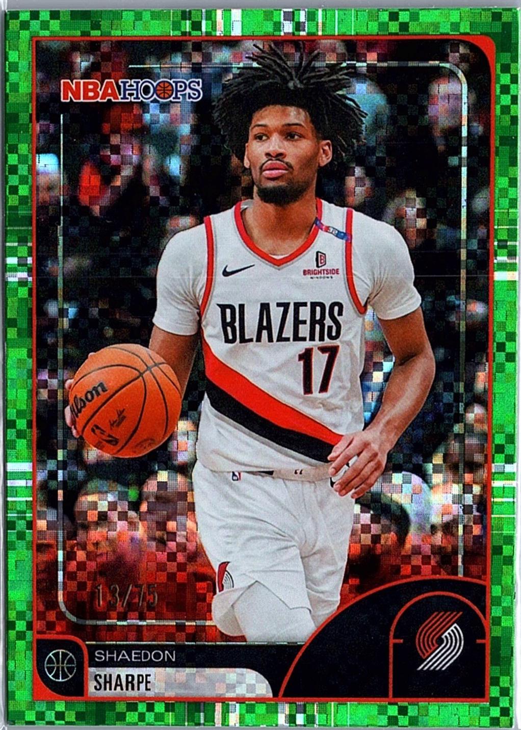 Shaedon Sharpe [Light Burst Green] #243