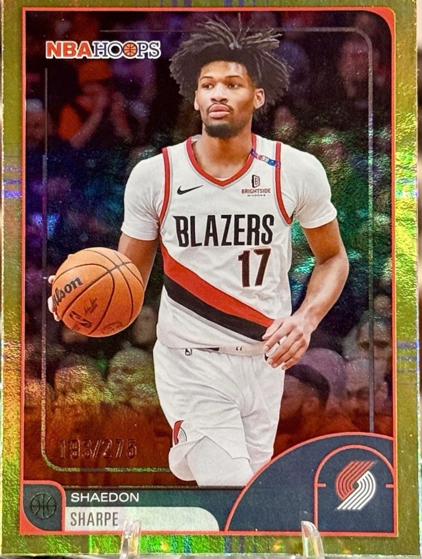 Shaedon Sharpe [Rainbow Yellow] #243